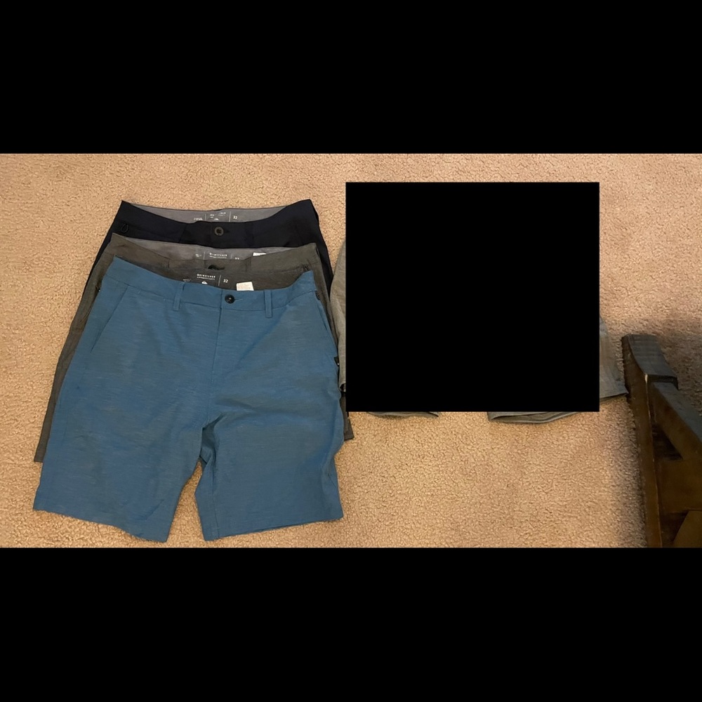 (3) Quiksilver Hybrid Chino Short Lot